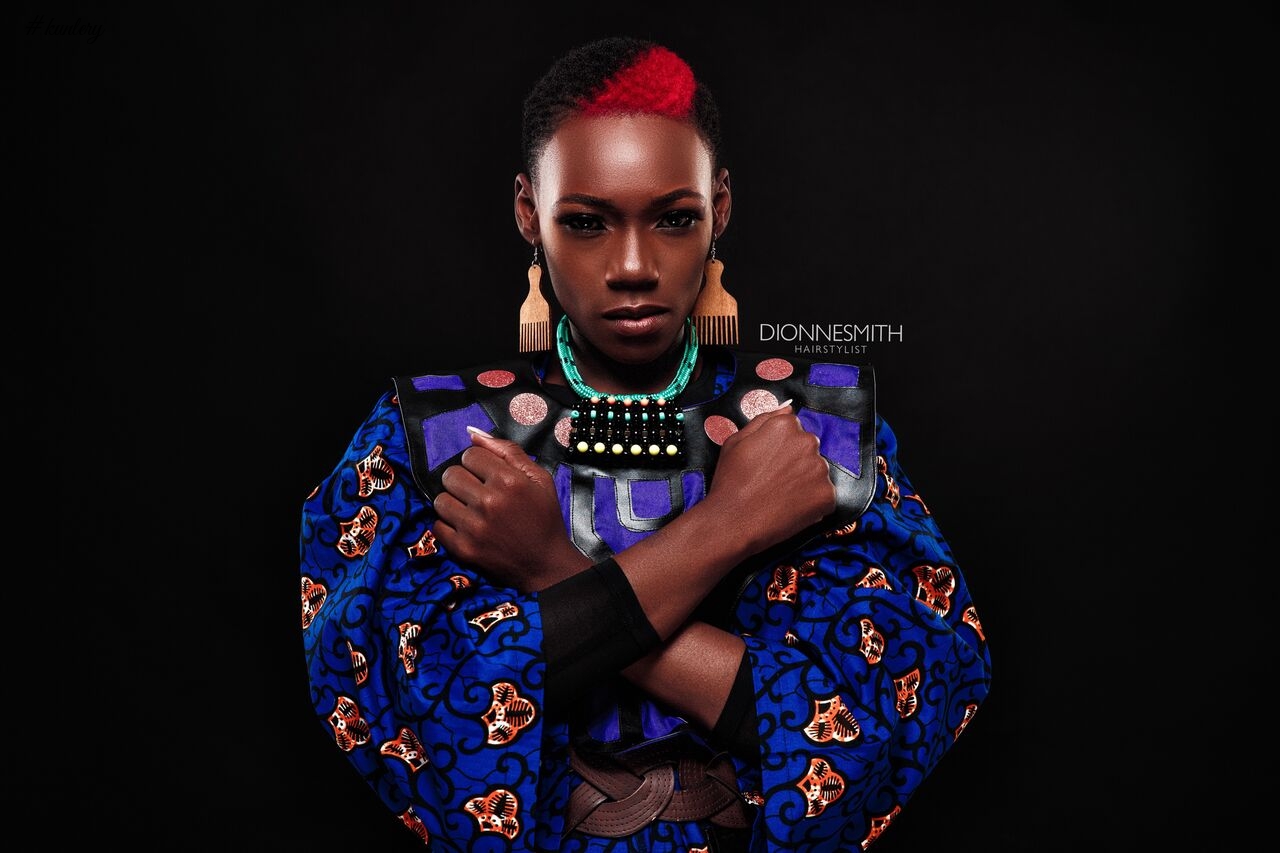 Nigerian Makeup Artist Joy Adenuga Gives Us The Wakanda Feeling With This Beauty Editorial