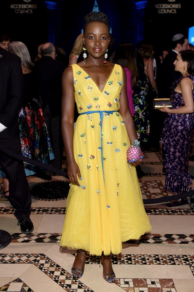 Lupita Nyong’o Is Radiant Like The Morning Sun In This Yellow Carolina Herrera Dress