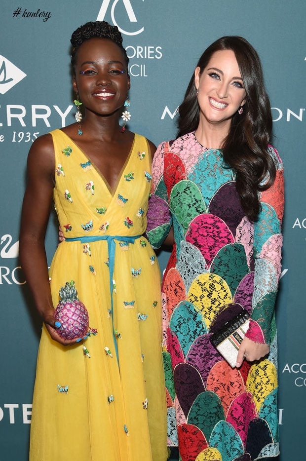 Lupita Nyong’o Is Radiant Like The Morning Sun In This Yellow Carolina Herrera Dress
