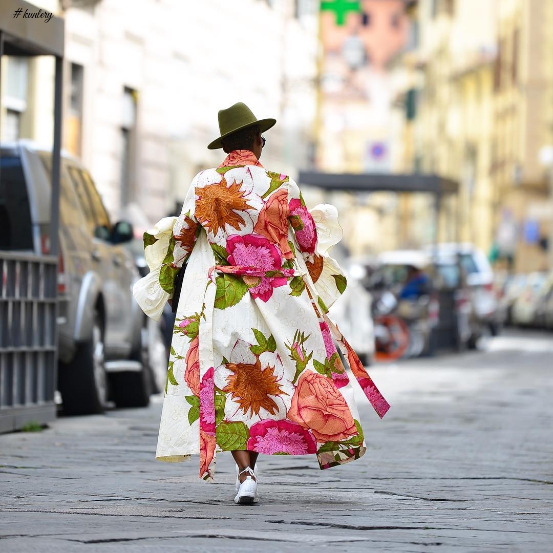 Fashion Blogger Sade, Her Brother Gabriel & Other Africans Take Pitti Uomo SS19 In Style