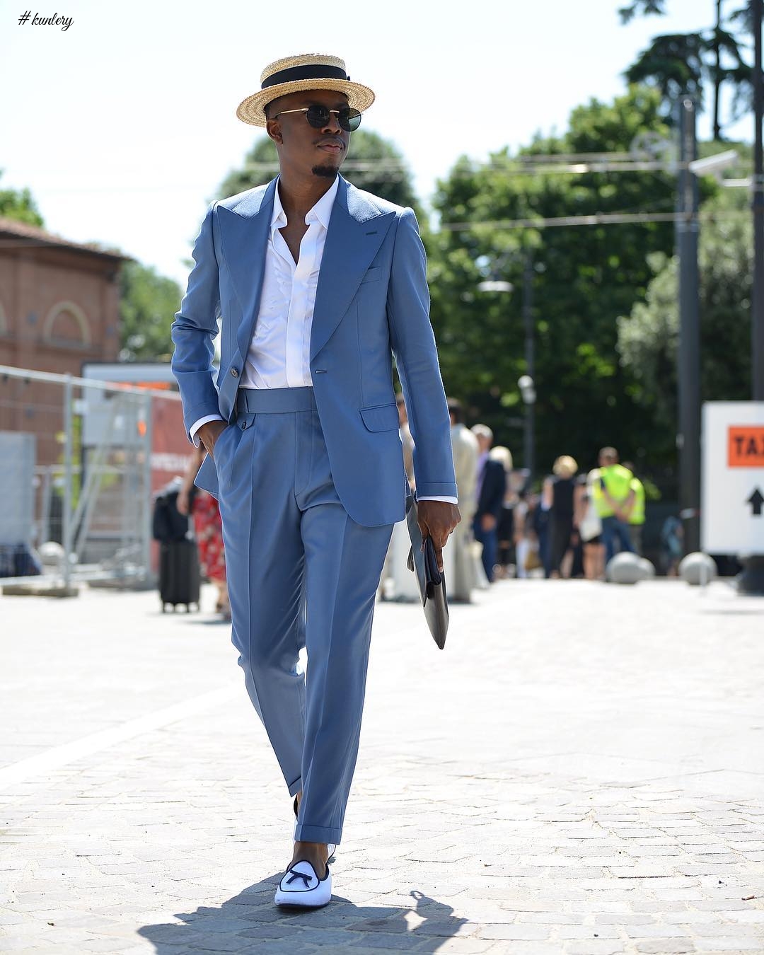Fashion Blogger Sade, Her Brother Gabriel & Other Africans Take Pitti Uomo SS19 In Style