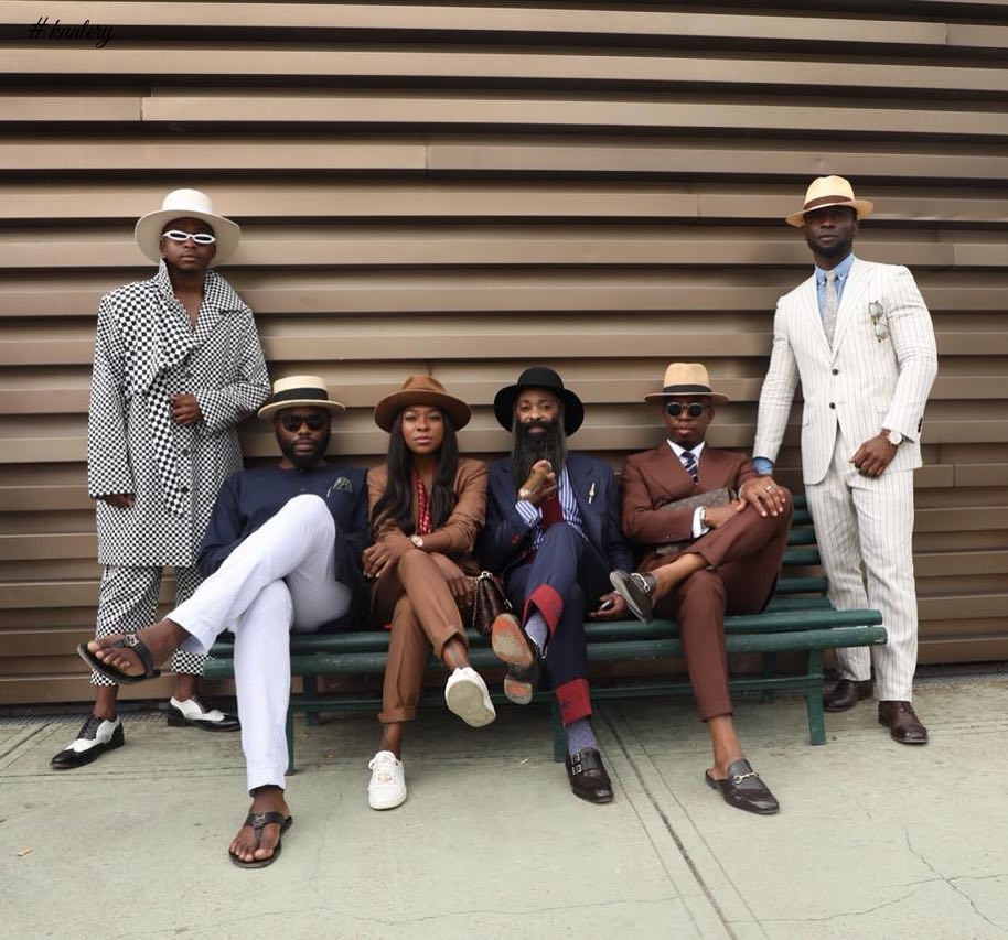 Fashion Blogger Sade, Her Brother Gabriel & Other Africans Take Pitti Uomo SS19 In Style