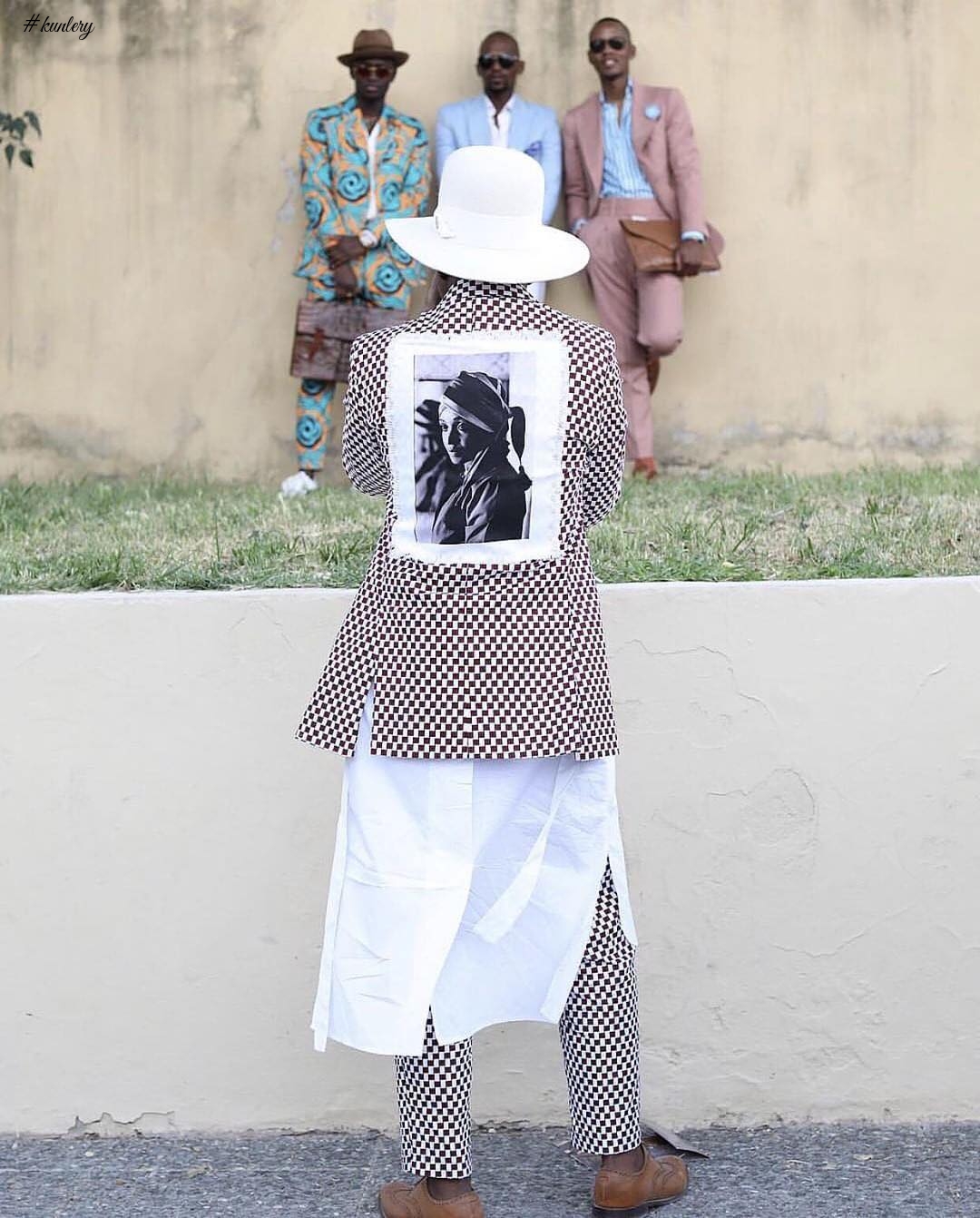 Fashion Blogger Sade, Her Brother Gabriel & Other Africans Take Pitti Uomo SS19 In Style