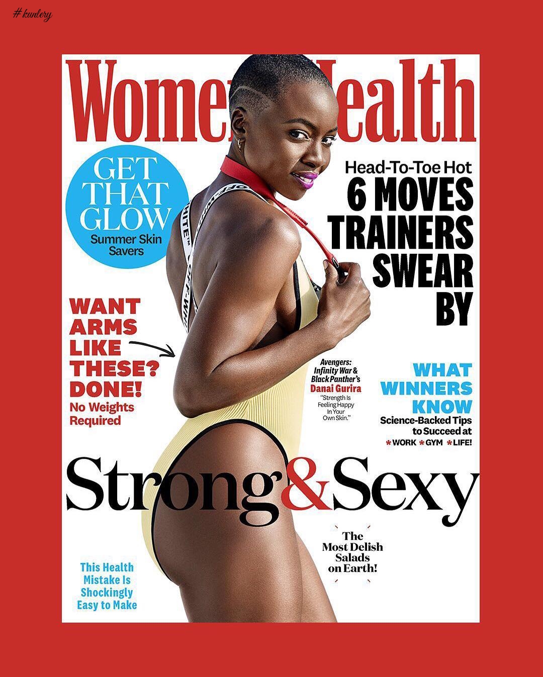 Black Panther Star, Danai Gurira, 40 Flaunt Her Enviable Body In New Beach Shoot