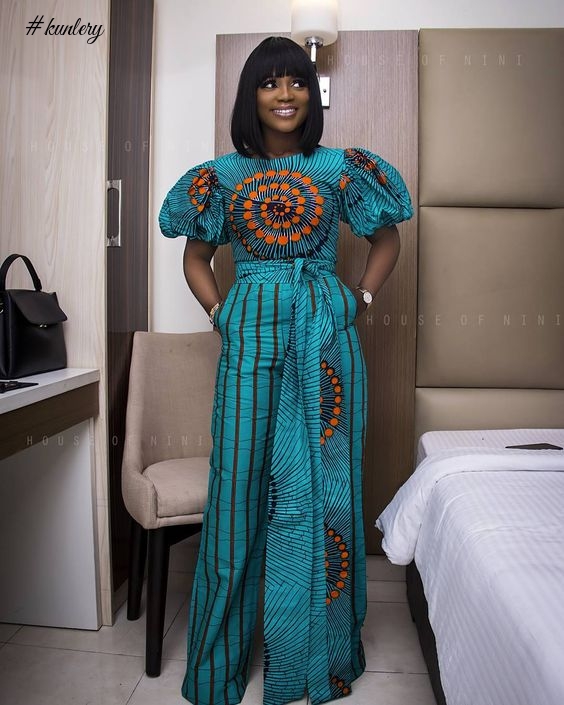 10 Showstopping African Print Jumpsuits To Rock This Weekend