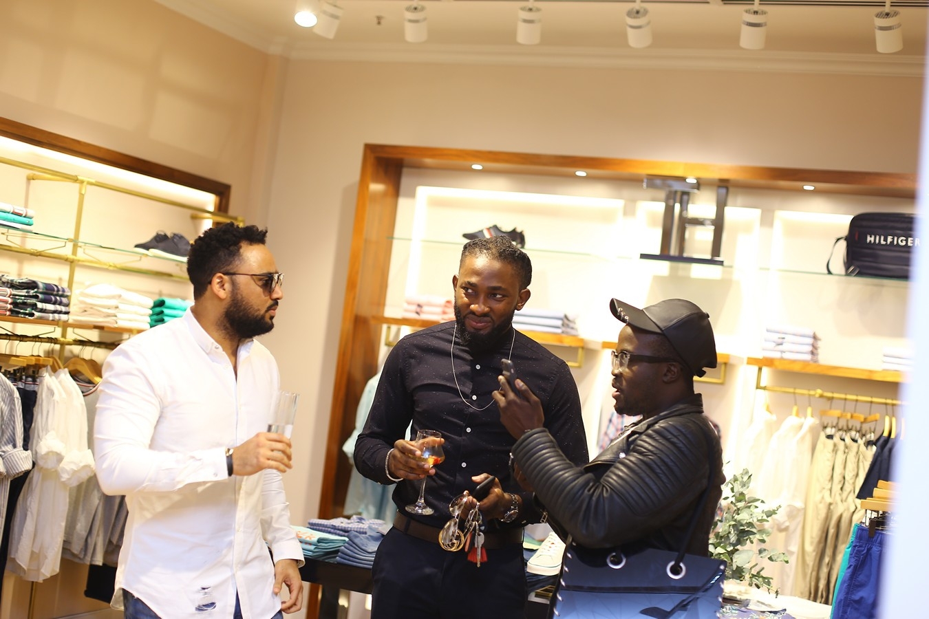 Nigerian Influencers & Celebrities Wear Tommy Hilfiger To Exclusive In-Store Event In Nigeria