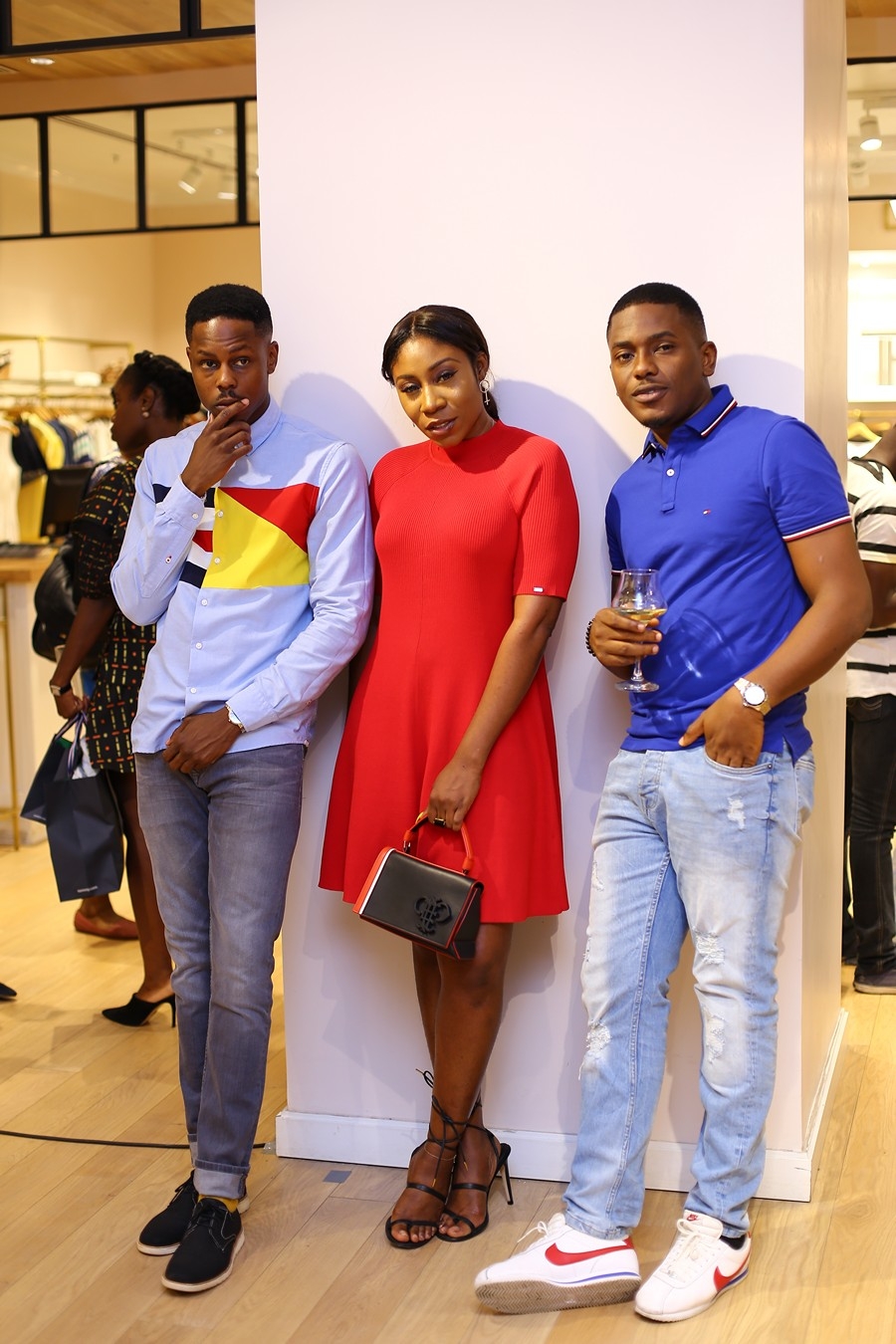 Nigerian Influencers & Celebrities Wear Tommy Hilfiger To Exclusive In-Store Event In Nigeria