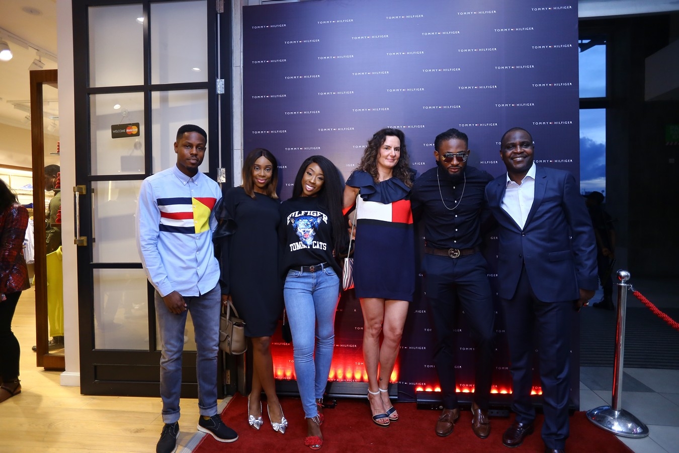 Nigerian Influencers & Celebrities Wear Tommy Hilfiger To Exclusive In-Store Event In Nigeria