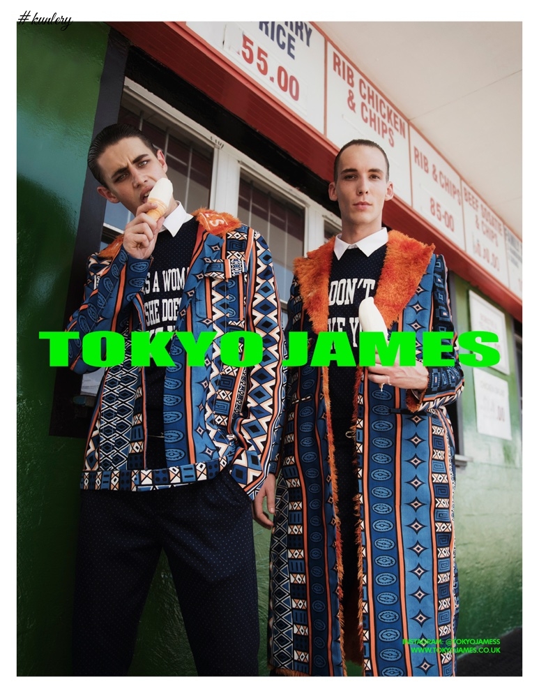 Simplicity Meets Edge & Colour! Tokyo James Releases Autumn Winter 2018 Campaign