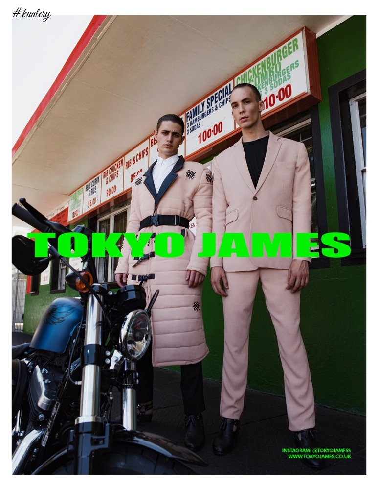 Simplicity Meets Edge & Colour! Tokyo James Releases Autumn Winter 2018 Campaign