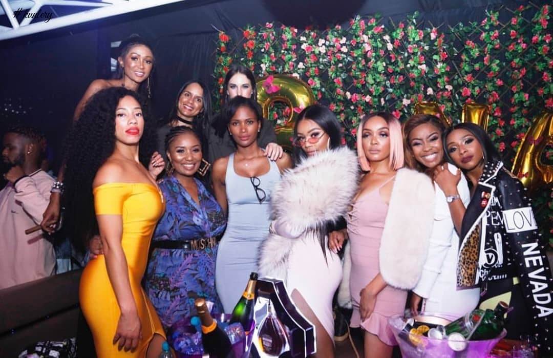 Bonang Matheba’s 31st Birthday Celebration Was All Shades Of Classy! See Photos