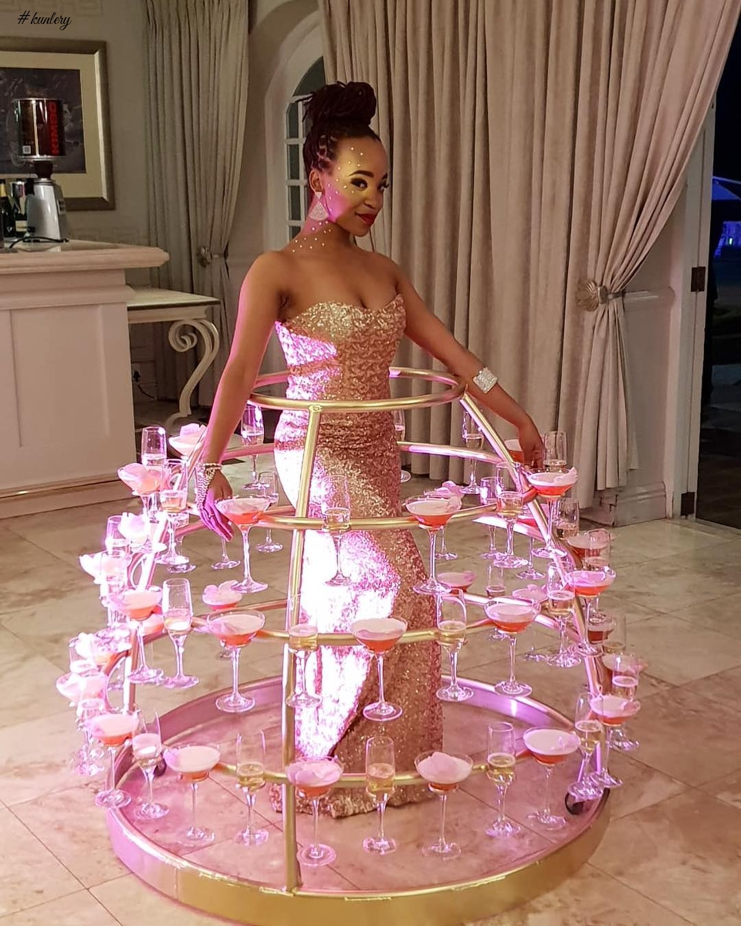 Bonang Matheba’s 31st Birthday Celebration Was All Shades Of Classy! See Photos