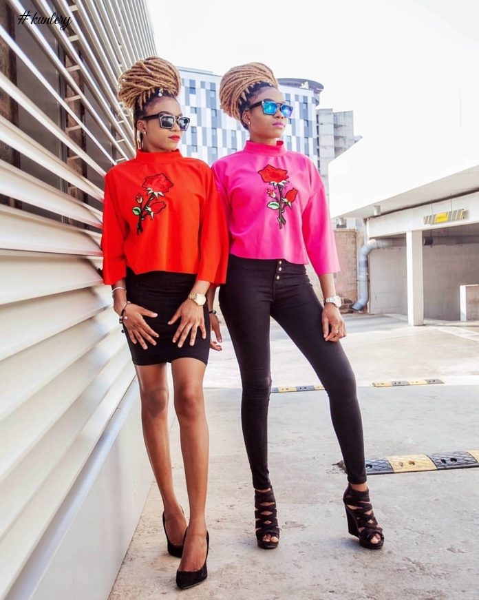 See Why These Ghanaian Twins Are Set To Be Africa’s Hottest StyleGirls; & Check 7 Hot African Print Look Inside
