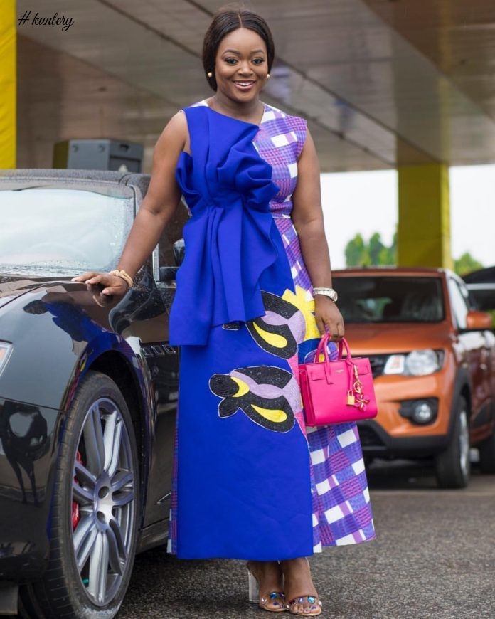 Jackie Appiah & Gloria Sarfo In Bri Wireduah Stun At The Ghana @ 60 Movie Summit