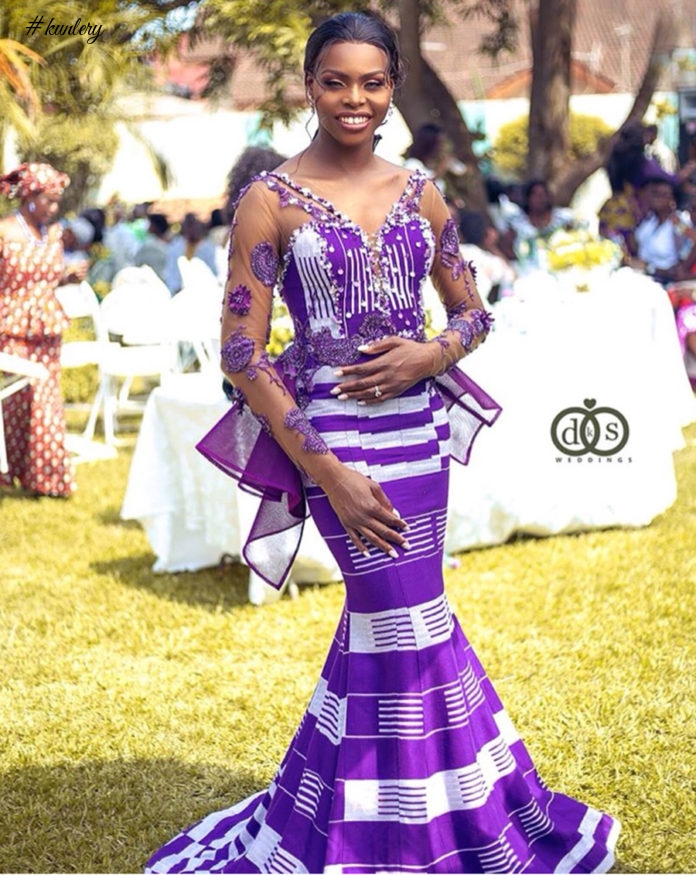 Beautiful Ghanaian Model Wendy Harly Ties The Knot; See Traditional Wedding Pics Here
