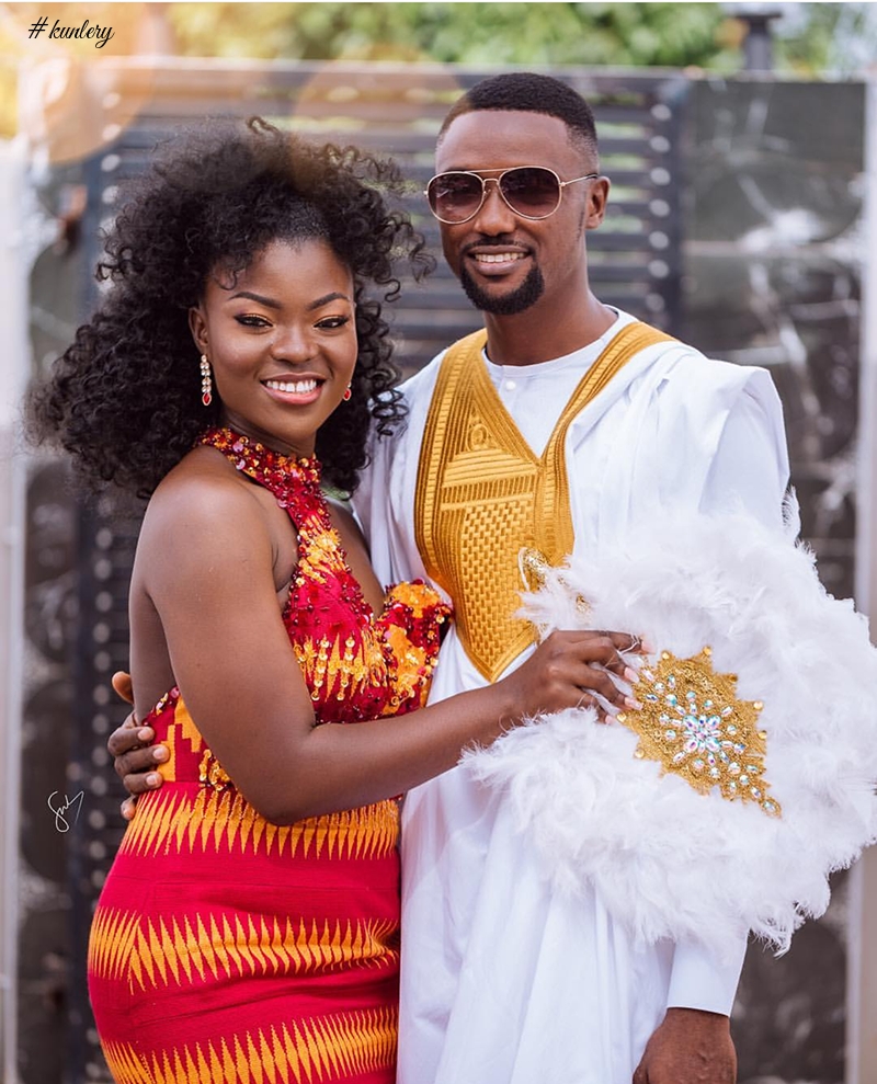 This Bride Got The Pistis Dress That Kept Her Grinning Though Her Traditional Marriage