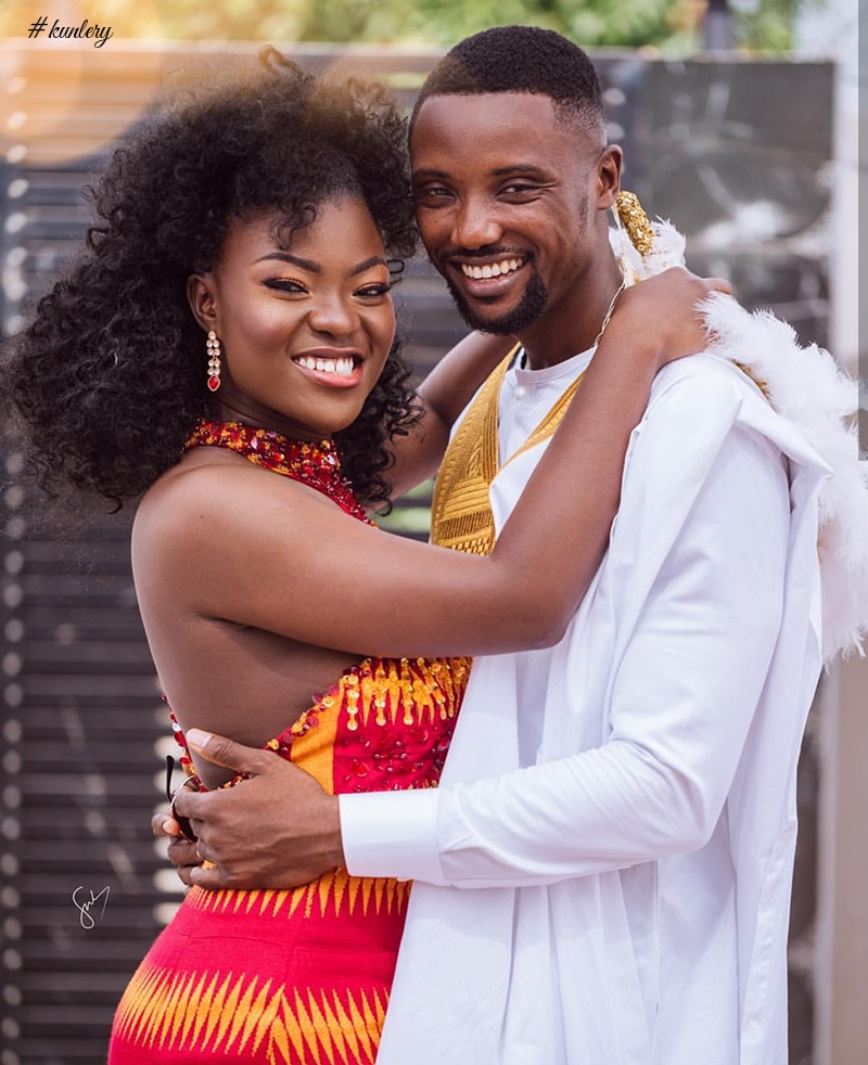 This Bride Got The Pistis Dress That Kept Her Grinning Though Her Traditional Marriage