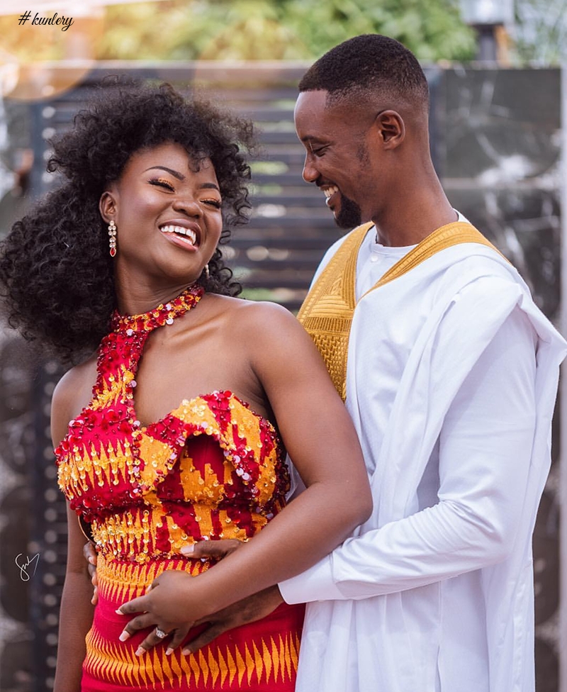 This Bride Got The Pistis Dress That Kept Her Grinning Though Her Traditional Marriage