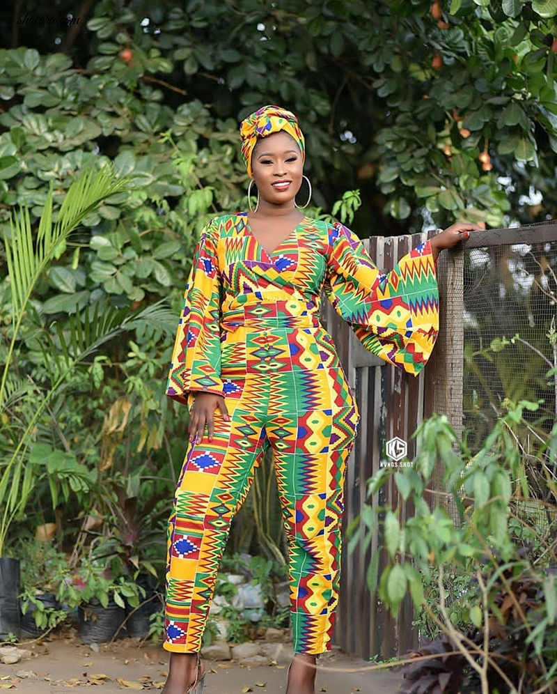 Check Out This Fabulous Kente Print Editorial By New Ghanaian Fashion Brand Miraapi Couture