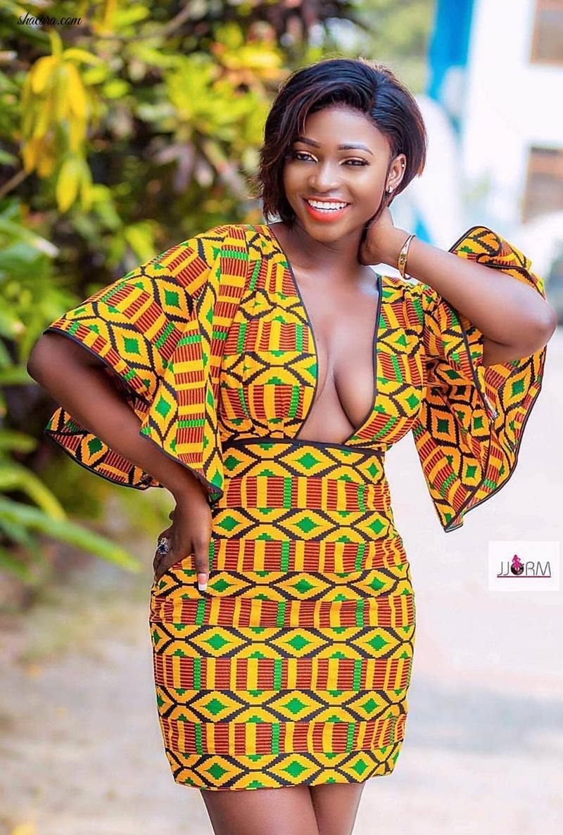 Ankara, Pencil Skirts, Low V Neckline & Flair Sleeves; Africa’s Summer Harmattan Fashion Season Is Here