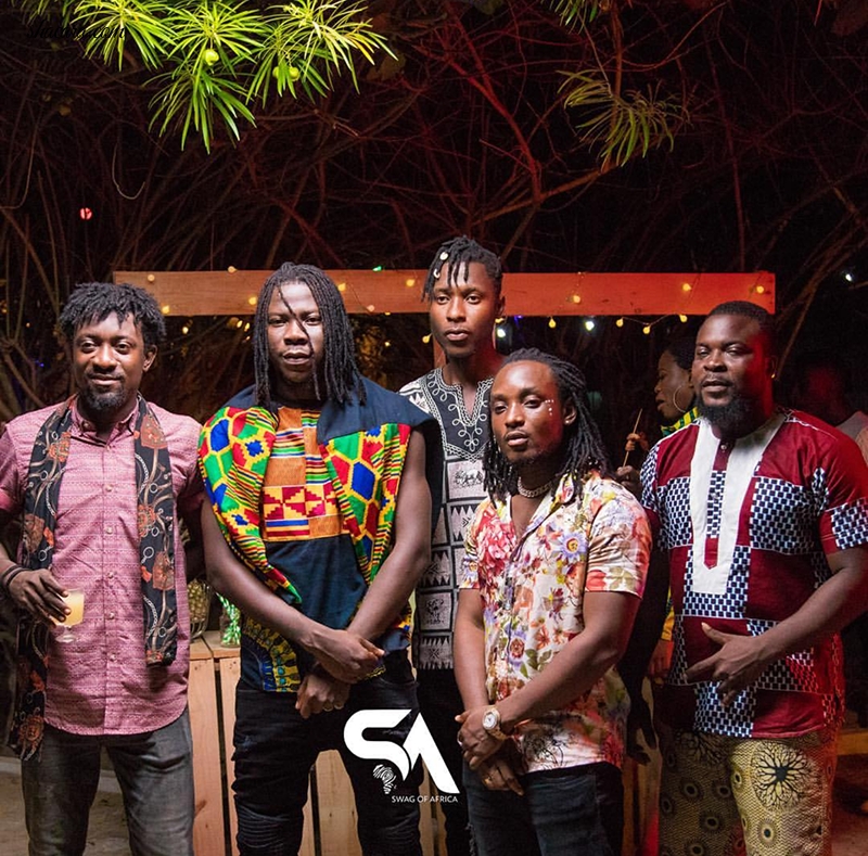 Stonebwoy Makes A Major Fashion Statement When Shooting New Video With Legendary Rocky Dawuni