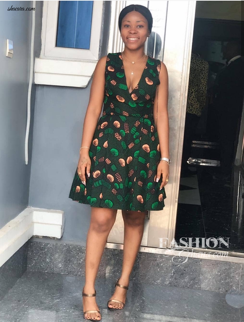 Big Bust Or Not Low Waist V-Necklines Are Taking Over African Fashion; See Looks Inside