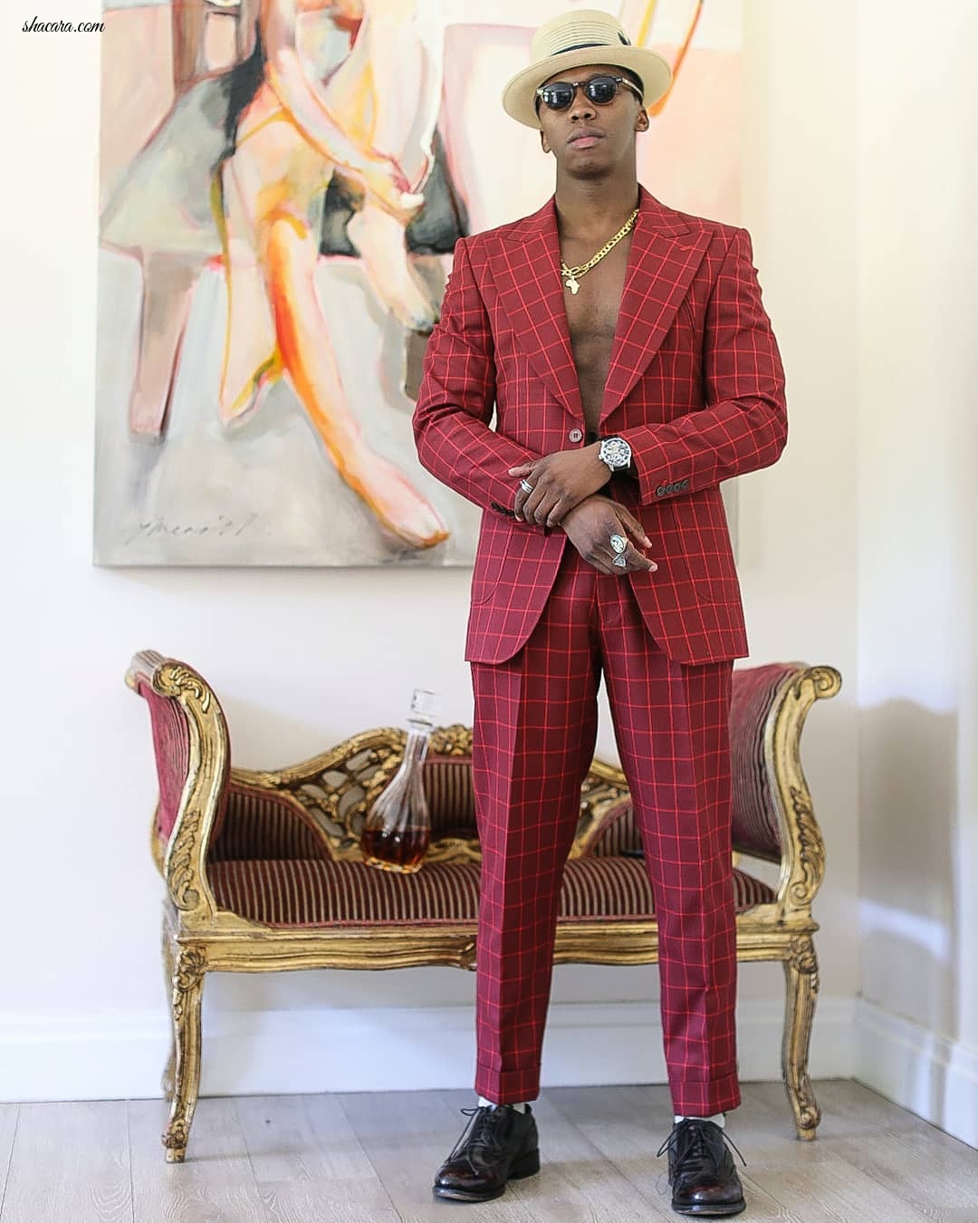 Usain Bolt Arrives To South Africa’s Sun Met With A Helicopter; See This & All The Slayage By SA Fashionistas