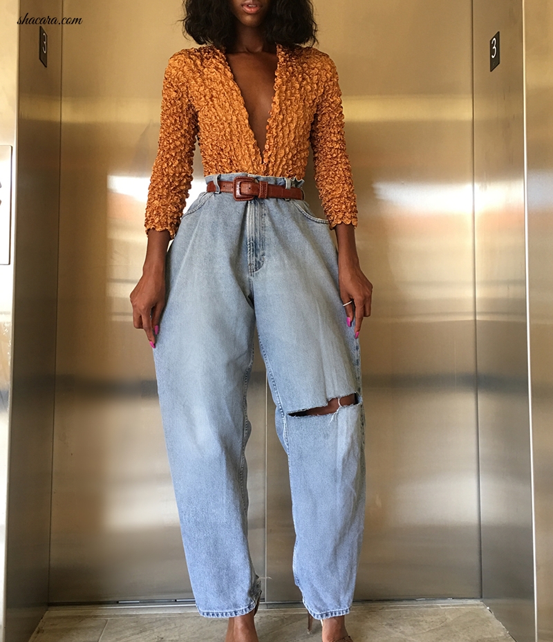 This One Single Entrepreneur Is Modernizing Aaliyah’s Baggy Jeans Style & It Possibly Could Be The Next Trend