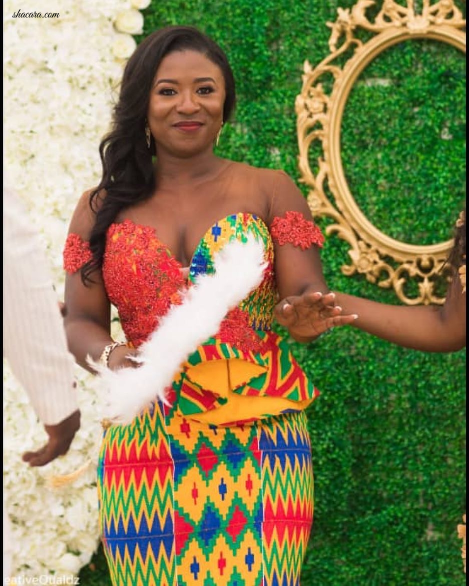 This Self Taught Ghanaian Designer @Ajoaakwaboah Will Shock You With Her Amazing Wedding Gowns