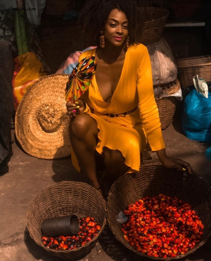 European Style Influencer Maureen Powel Live Her Best Life In Print Style During Her Ghana Trip