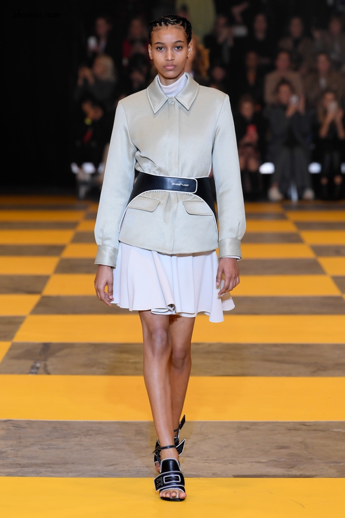Paris Fashion Week: Off-White’s RTW Fall 2019 Was A Mixture Of Minimalism And Glamour