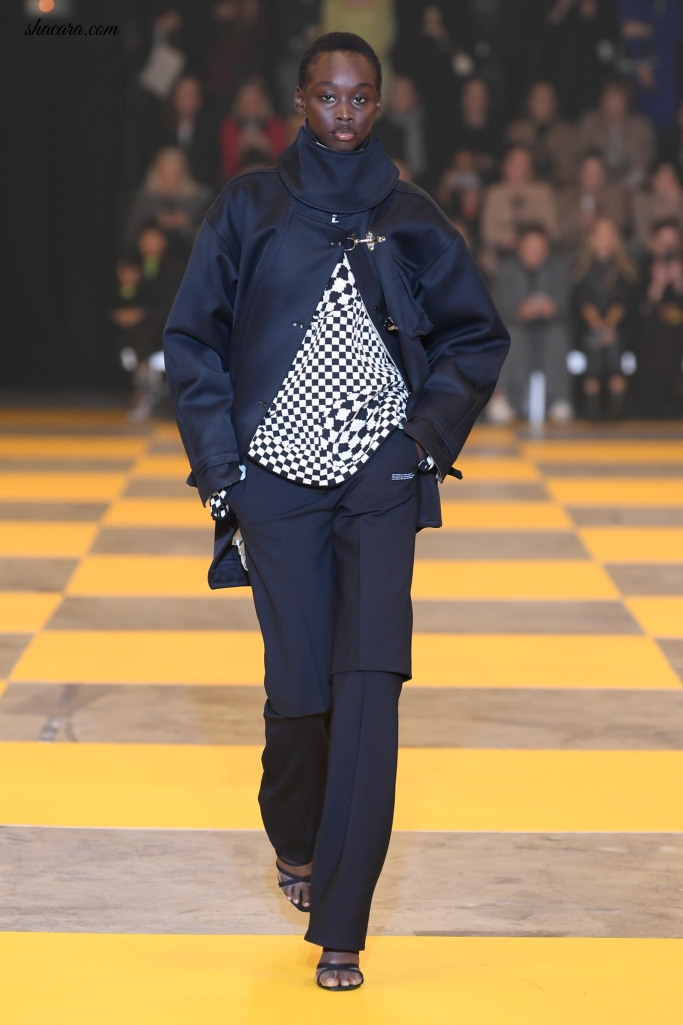 Paris Fashion Week: Off-White’s RTW Fall 2019 Was A Mixture Of Minimalism And Glamour