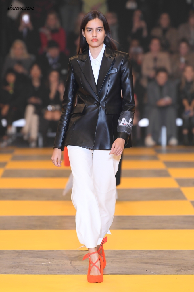 Paris Fashion Week: Off-White’s RTW Fall 2019 Was A Mixture Of Minimalism And Glamour
