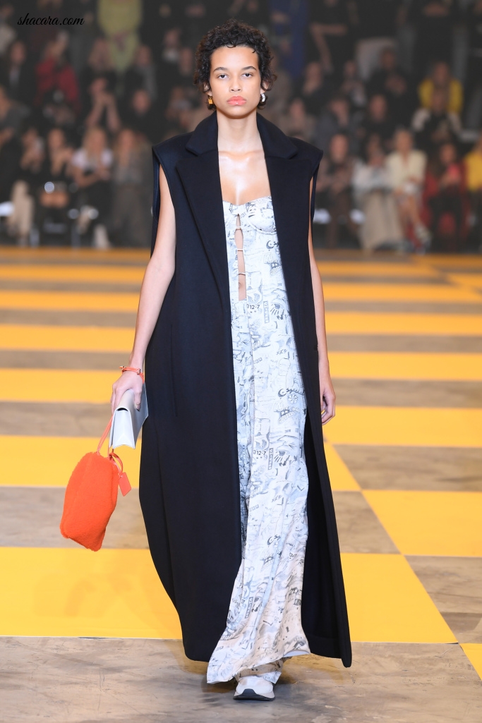 Paris Fashion Week: Off-White’s RTW Fall 2019 Was A Mixture Of Minimalism And Glamour