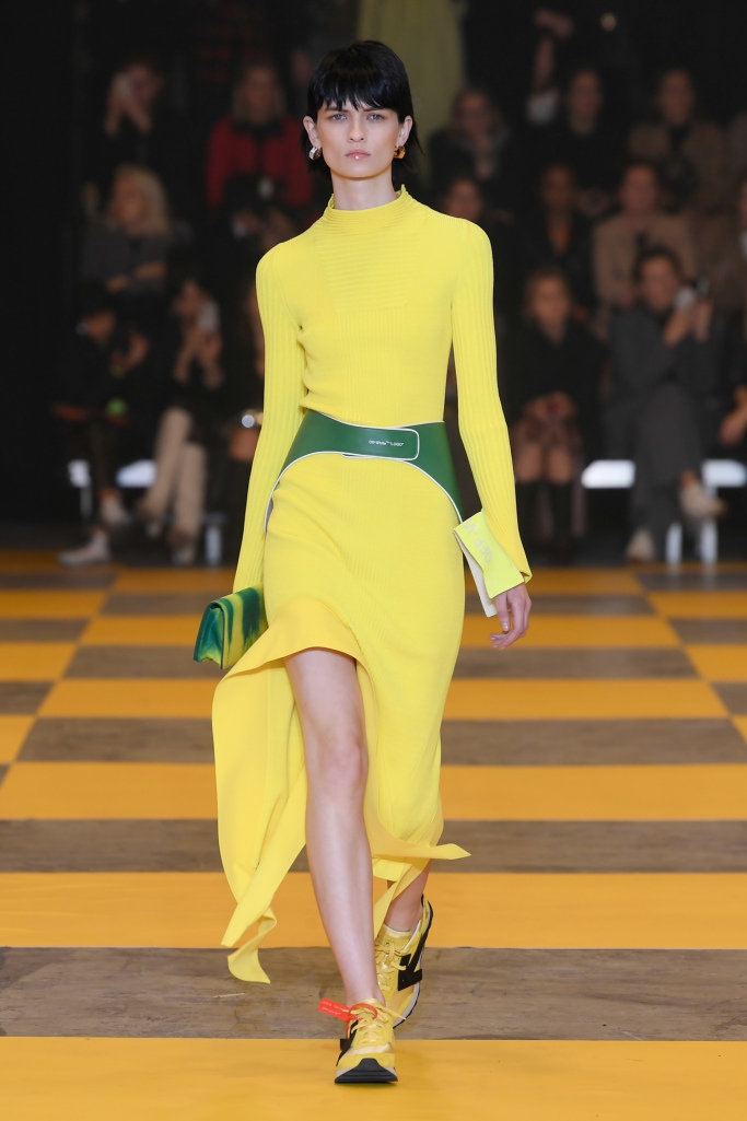 Paris Fashion Week: Off-White’s RTW Fall 2019 Was A Mixture Of Minimalism And Glamour