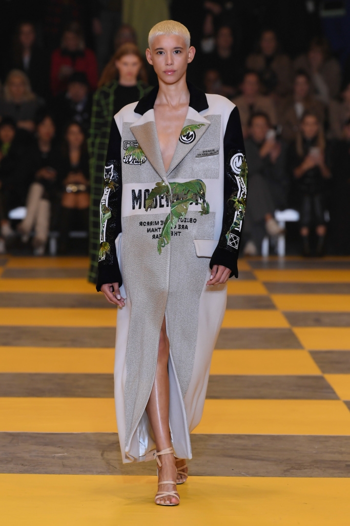 Paris Fashion Week: Off-White’s RTW Fall 2019 Was A Mixture Of Minimalism And Glamour