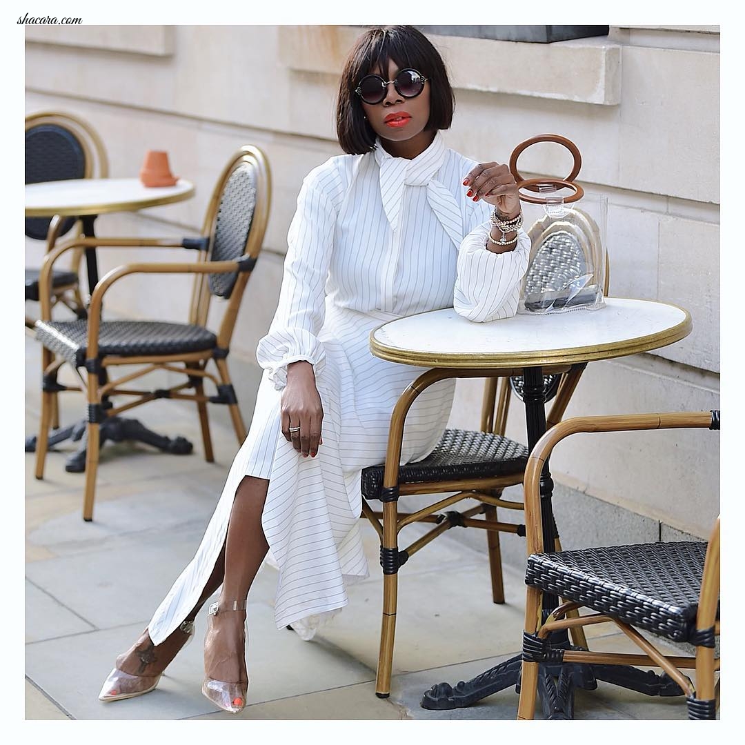 Sade Akinosho’s Spring-Inspired Candy Stripe Set