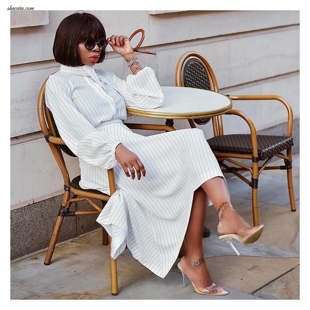 Sade Akinosho’s Spring-Inspired Candy Stripe Set