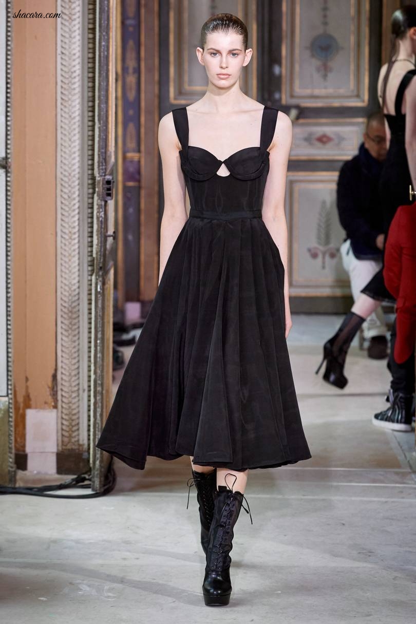 #SuzyPFW: Yohji Yamamoto And Olivier Theyskens Go Back To Black