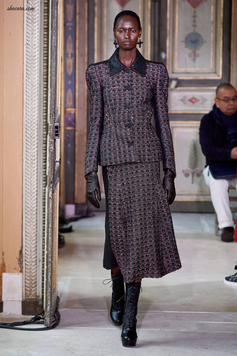 #SuzyPFW: Yohji Yamamoto And Olivier Theyskens Go Back To Black