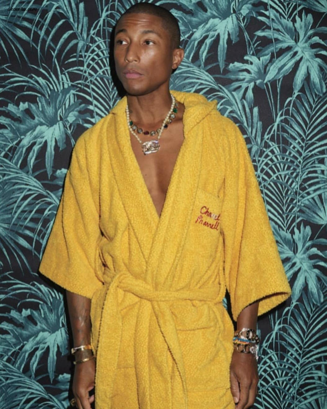 Pharrell Williams Covers The April 2019 Issue Of Harper’s Bazaar Korea