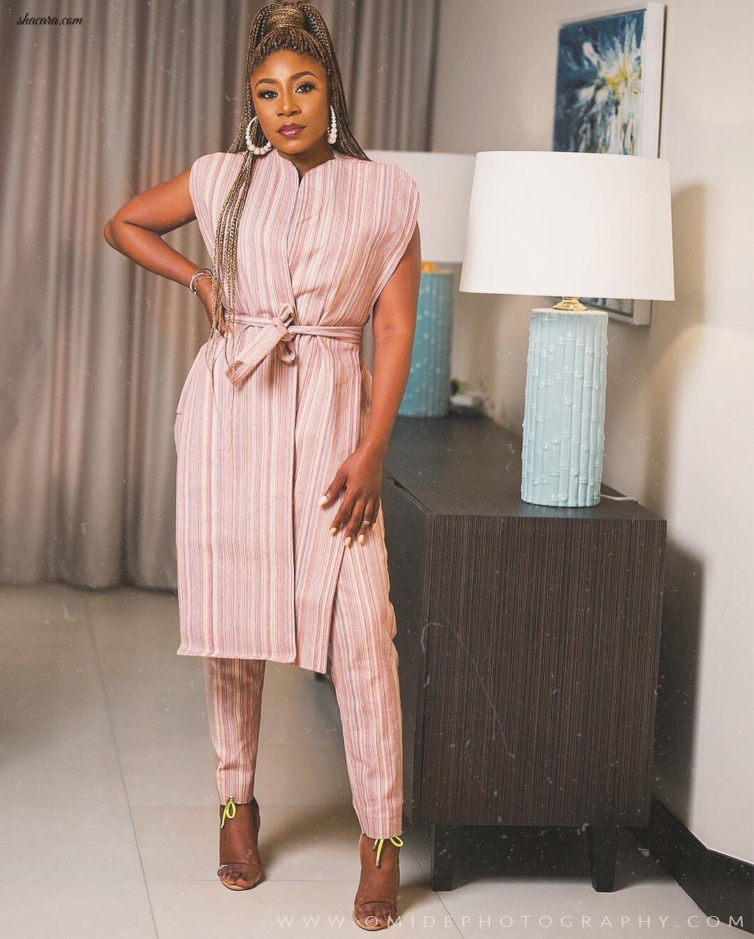 Who Wore It Better? Michelle Dede, Kaylah Oniwo And Fade Ogunro In Fia Factory