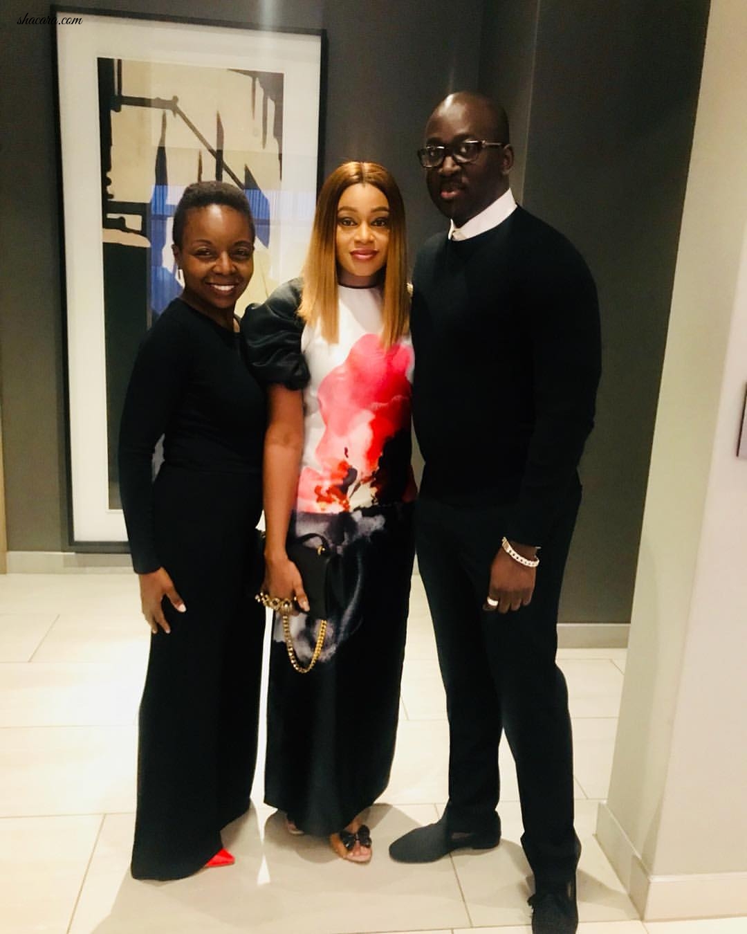 Lanre Da Silva Ajayi Sizzles In Black At CNI Luxury Conference And GTBank’s Party