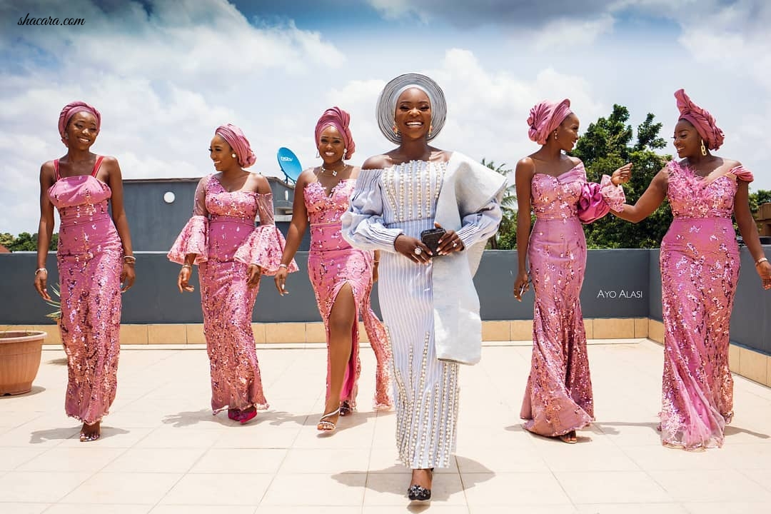 Tomike Alayande’s Traditional Engagement Outfit Was A Total Showstopper