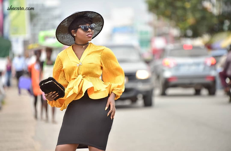 One Of Africa’s Most Popular StyleGirl @Mhiss_Nana Has Already Prepared Us On How To Take On Yellow This Summer