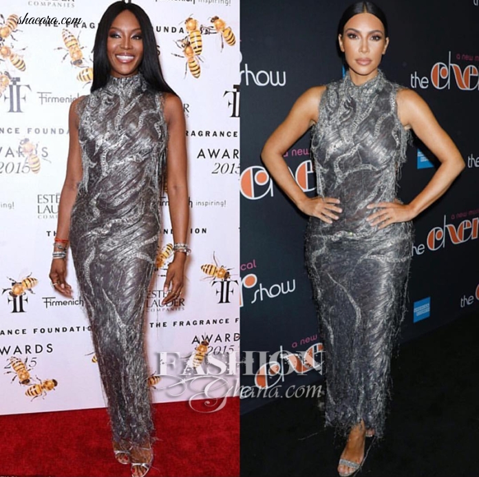 Naomi Campbell Vs Kim Kardashian? See 5 Times The 2 Have Clashed Clothes & Let Us Know Who Wore Them Best!
