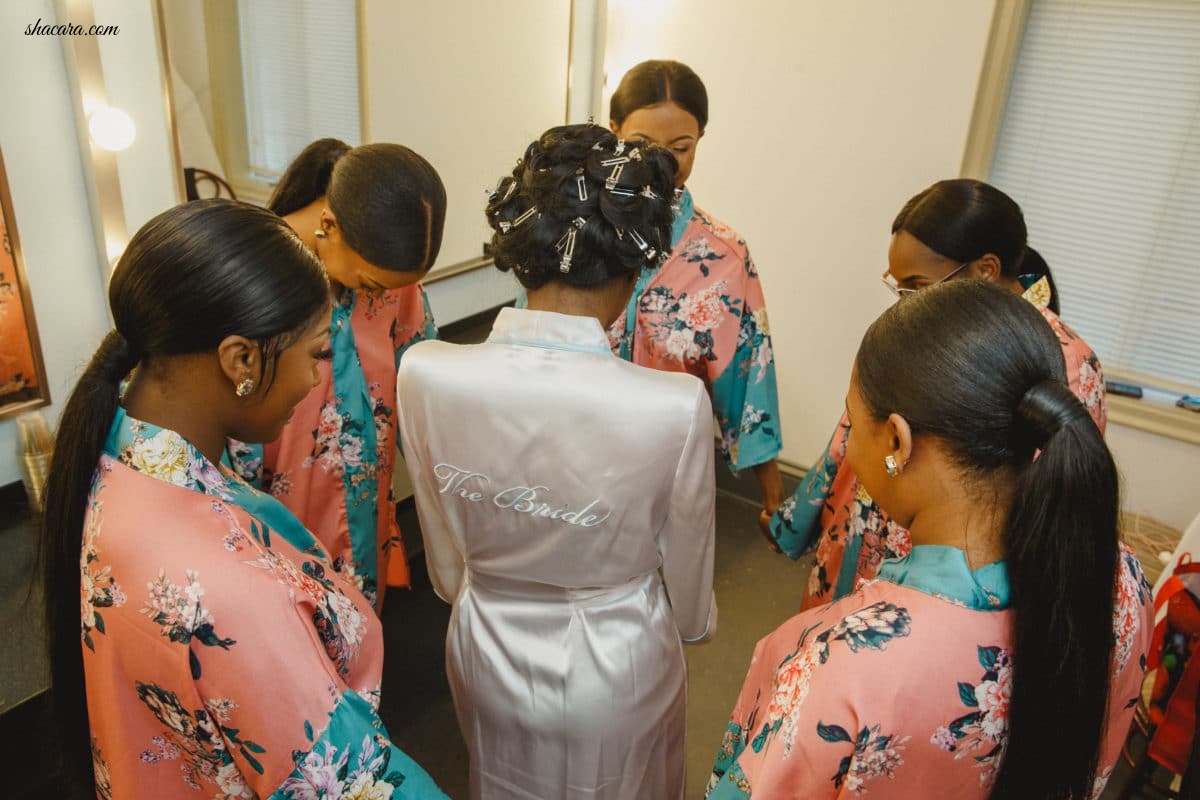 Bridal Bliss: Sydnisha and Johnathan's Black-Tie Wedding Was A Work Of Art
