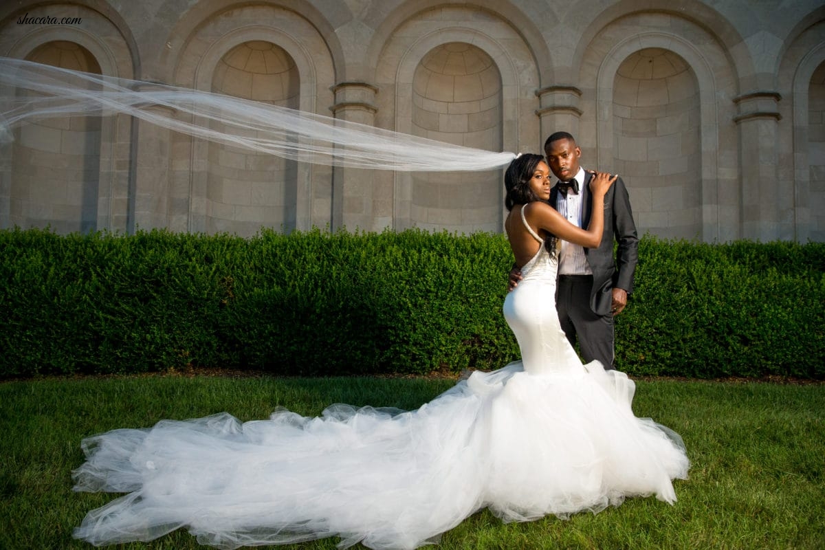 Bridal Bliss: Sydnisha and Johnathan's Black-Tie Wedding Was A Work Of Art