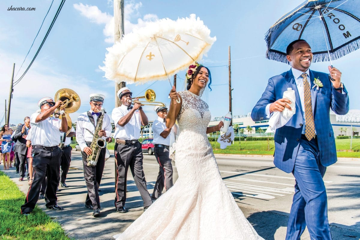 Bridal Bliss: Sydnisha and Johnathan's Black-Tie Wedding Was A Work Of Art