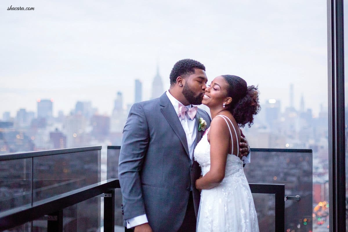 Bridal Bliss: Sydnisha and Johnathan's Black-Tie Wedding Was A Work Of Art